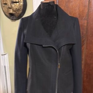 Ann Taylor Black Leather Jacket